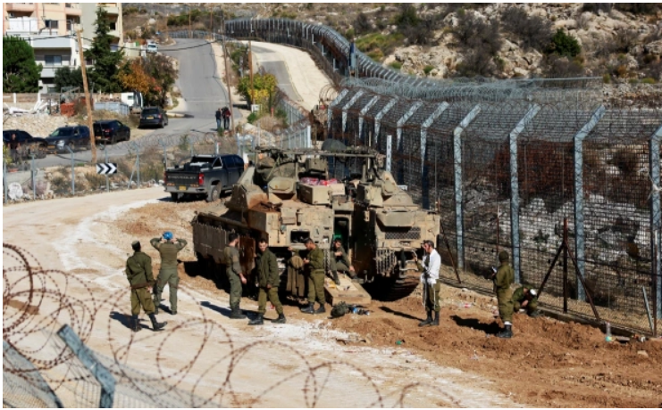 Израильские войска на Голанских высотах