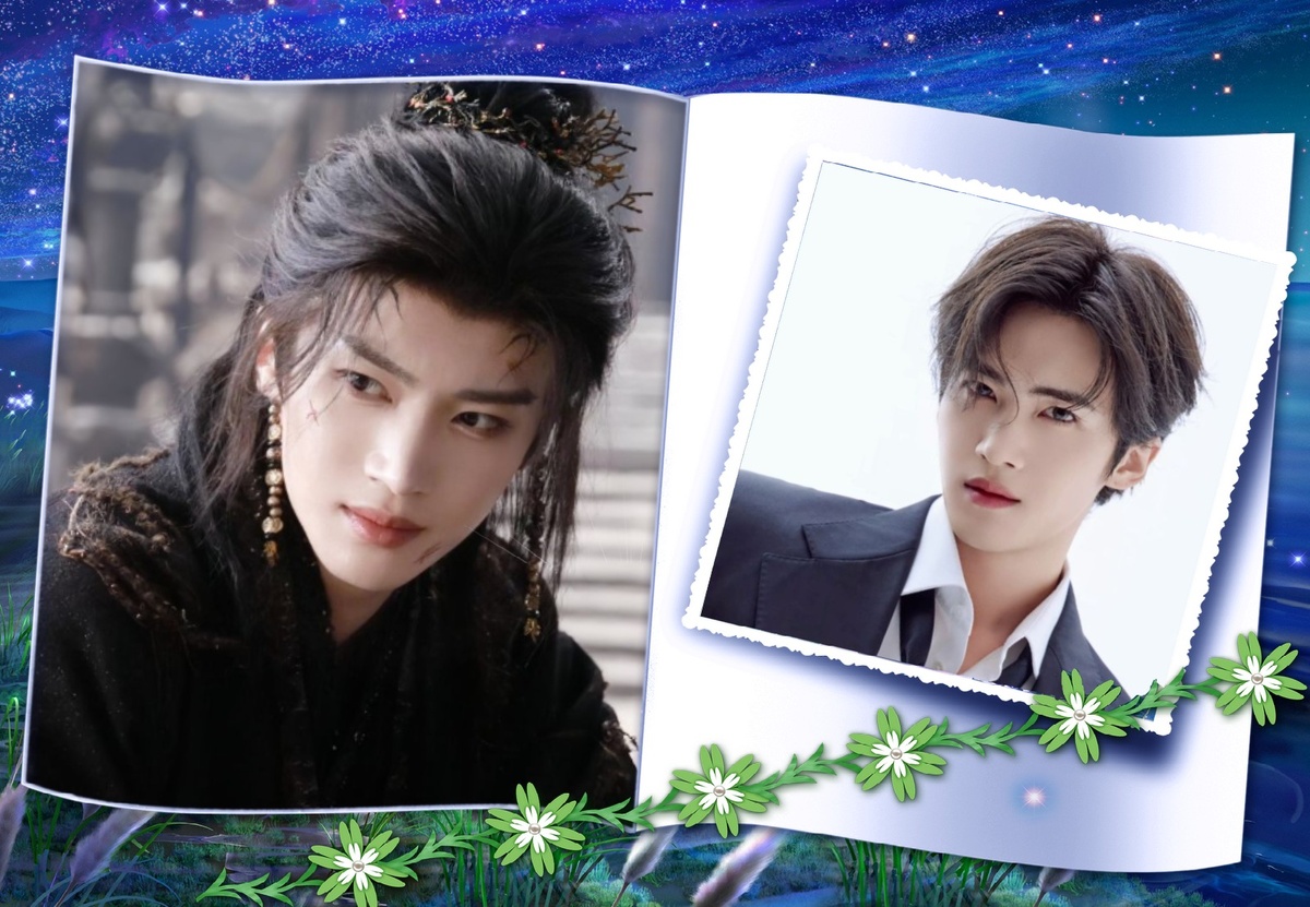 Кадр из дорамы и Weibo