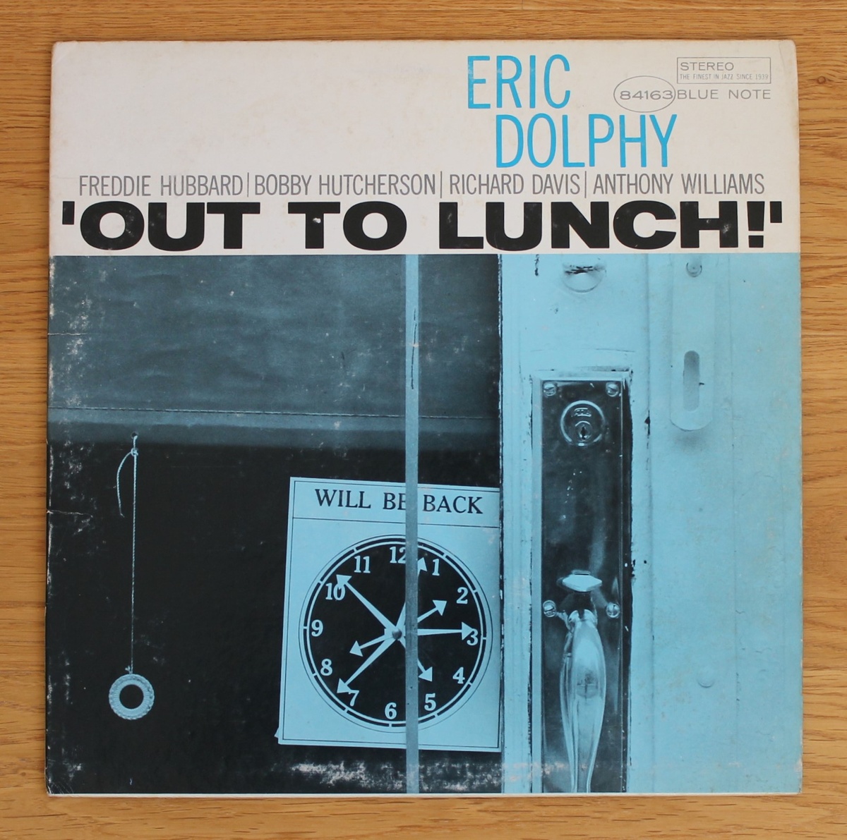 Eric Dolphy – Out To Lunch! /Blue Note – BST 84163 Repress, Stereo, Black text /US 1971