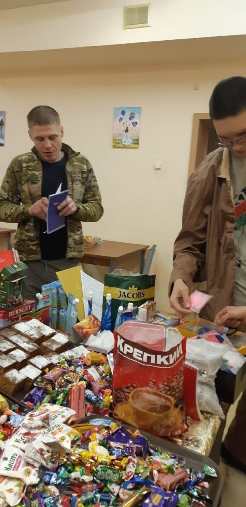    Белгород, госпиталь. Очередные посылки от группы «Северяне» доставлены.