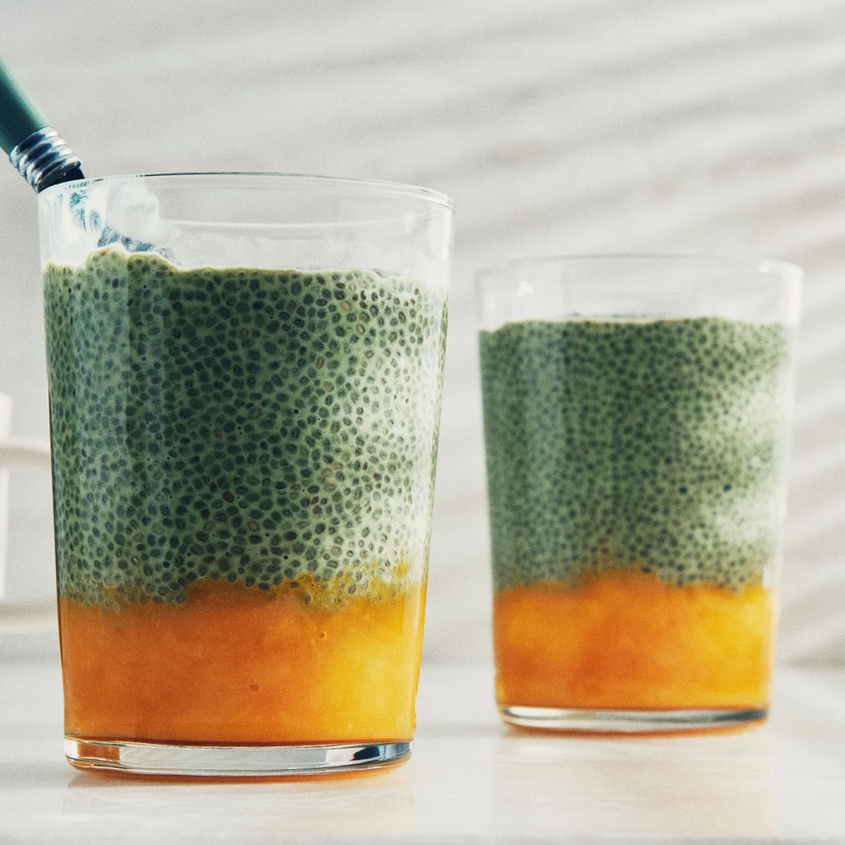 Фруктовый пудинг из манго и чиа