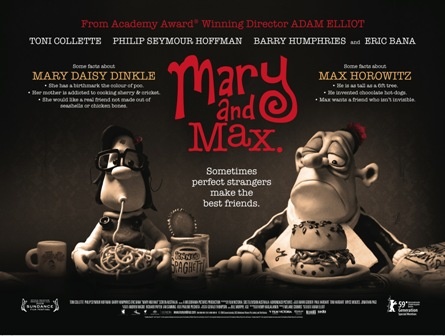 "Мэри и Макс" (2007). Постер.