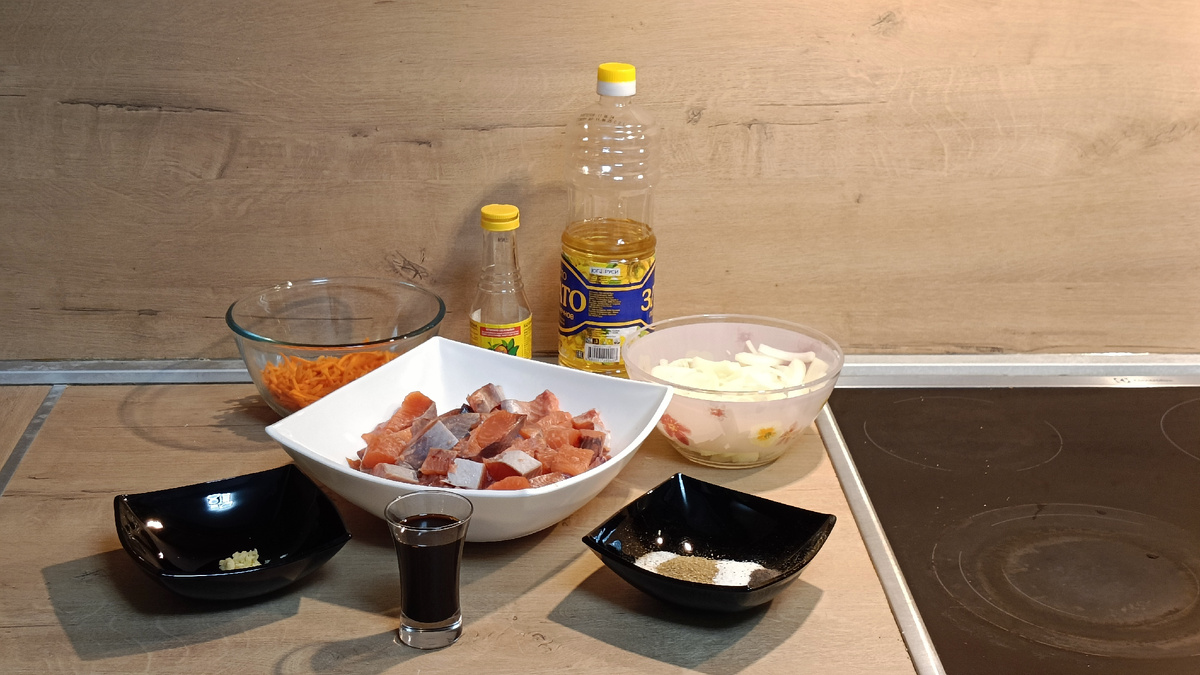 Ингредиенты для салата