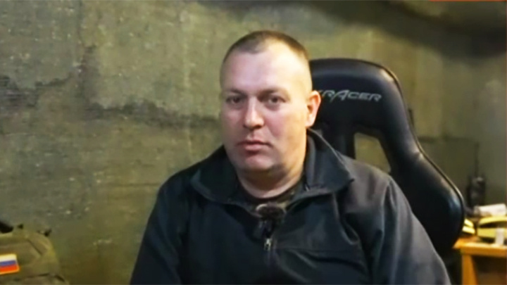    Путин лично выделил Груниса. Скриншот видео телеканала "Россия 1"