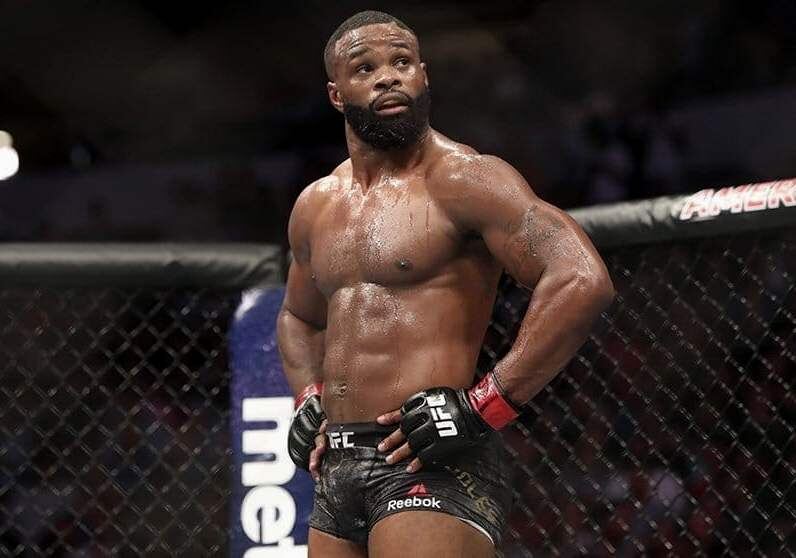 Тайрон Вудли в октагоне UFC. Фото из свободных источников