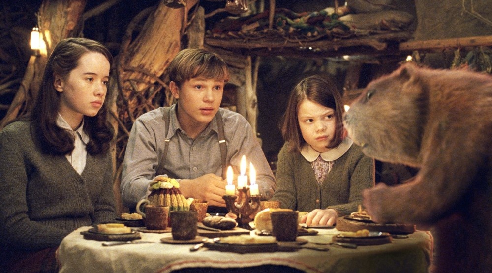     Кадр из фильма «Хроники Нарнии: Лев, колдунья и волшебный шкаф» (2005)