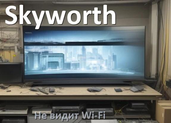 
Почему телевизор Skyworth не видит Wi-Fi и не подключается, что делать