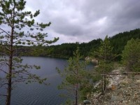 Вид с месторождения