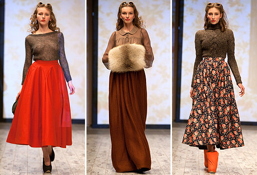 Первый показ Ульяны в Москве