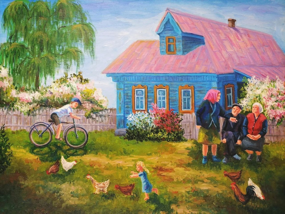  Картина  художницы М.Карнаш. Фото из личного архива