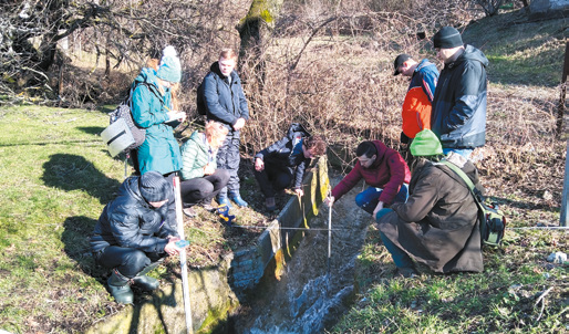 Первые полевые измерения зимнего сезона 2024 г.