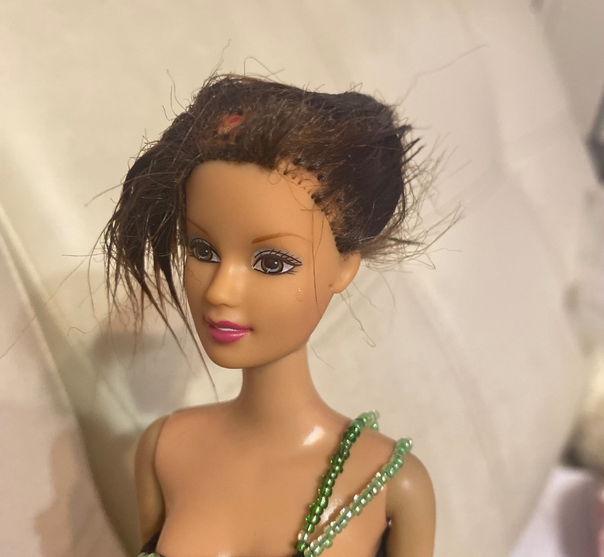 Временно, на период прошивки, Тереза жила на чужом теле без якоря