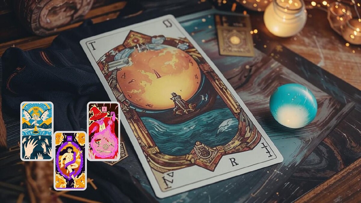 Страшный суд и Маг образуют теневой Мир.