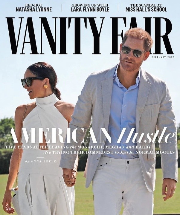 Перевод: "Афера по-американски". Спустя 5 лет после ухода из монархии, Меган и Гарри изо всех сил стараются быть обычными магнатами