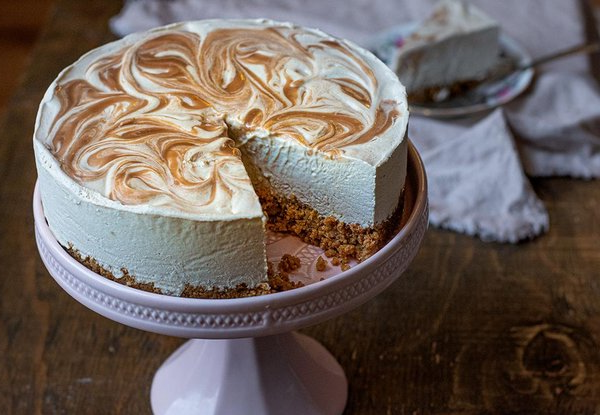 Постный чизкейк с разными вкусами