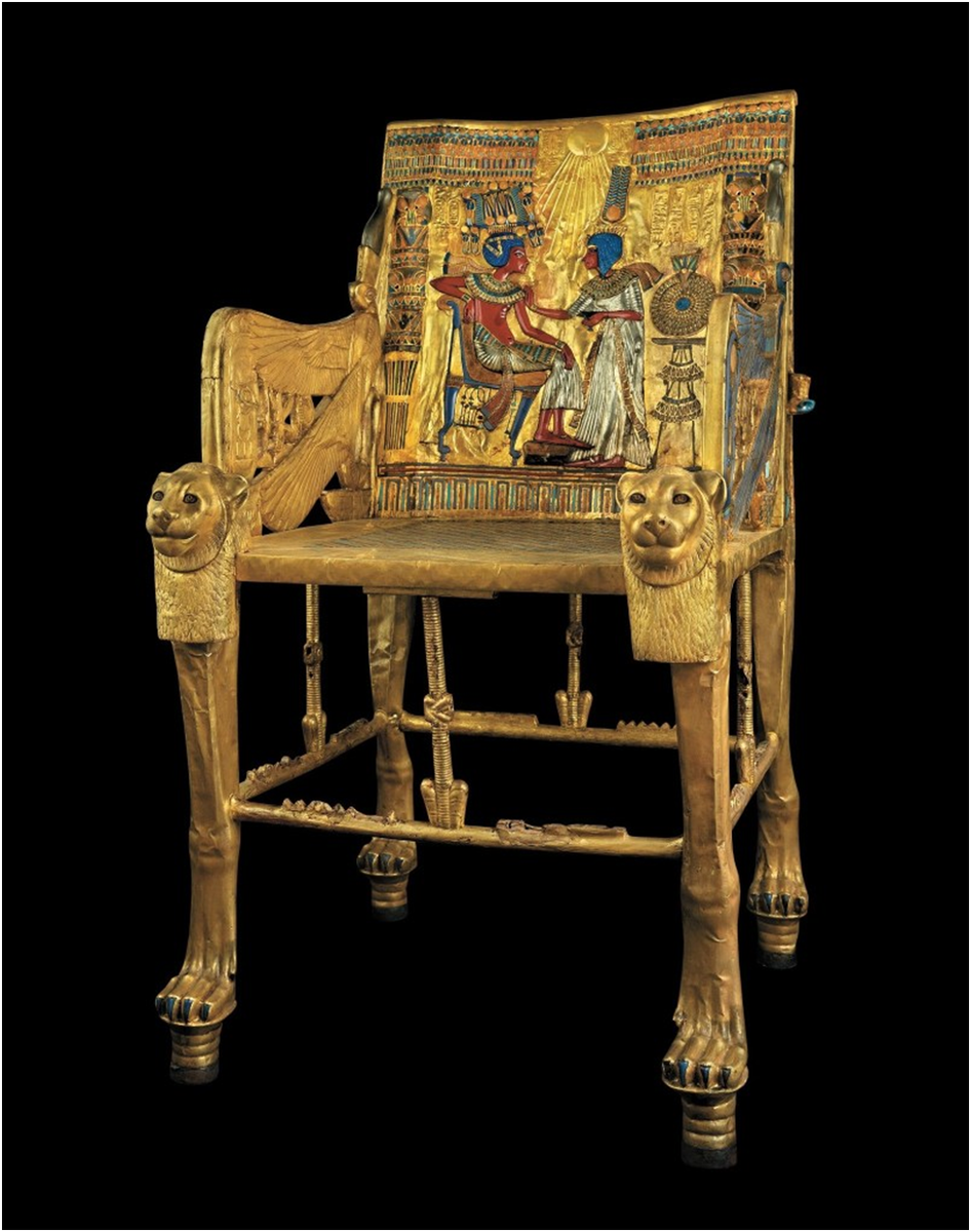 Золотой трон Тутанхамона