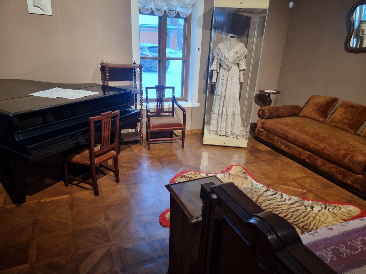 В музее Л.Н. Толстого в Хамовниках