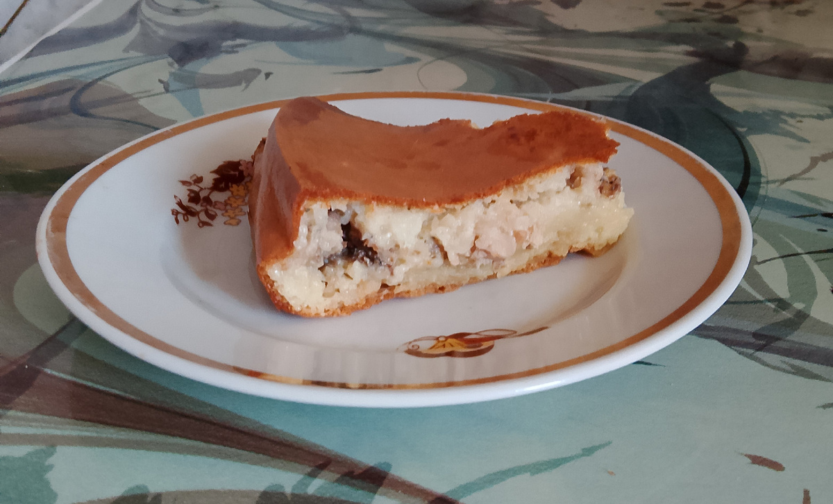 Пирог в разрезе.