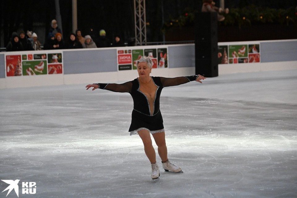    Татьяна занялась фигурным катанием на пенсии Евгения ГУСЕВА