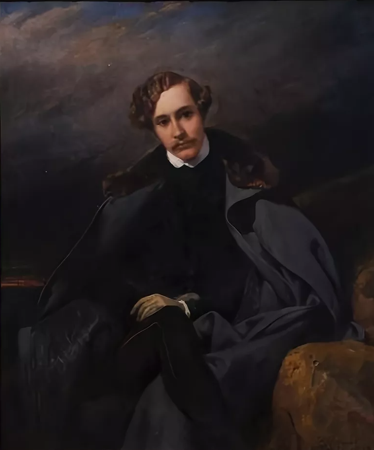 22-летний Барятинский на портрете Ораса Верне