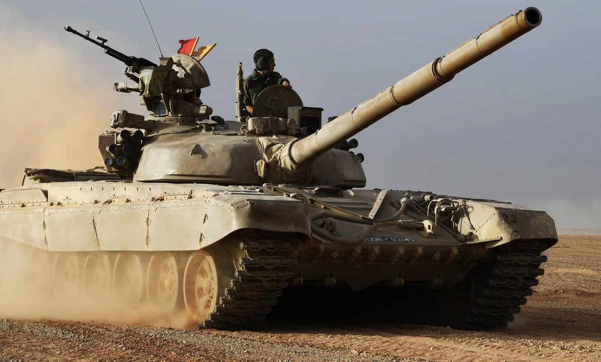 Алжирский Т-72М1, модернизированный НПК "Уралвагонзавод" по спецификации "Изделие 172М2А"