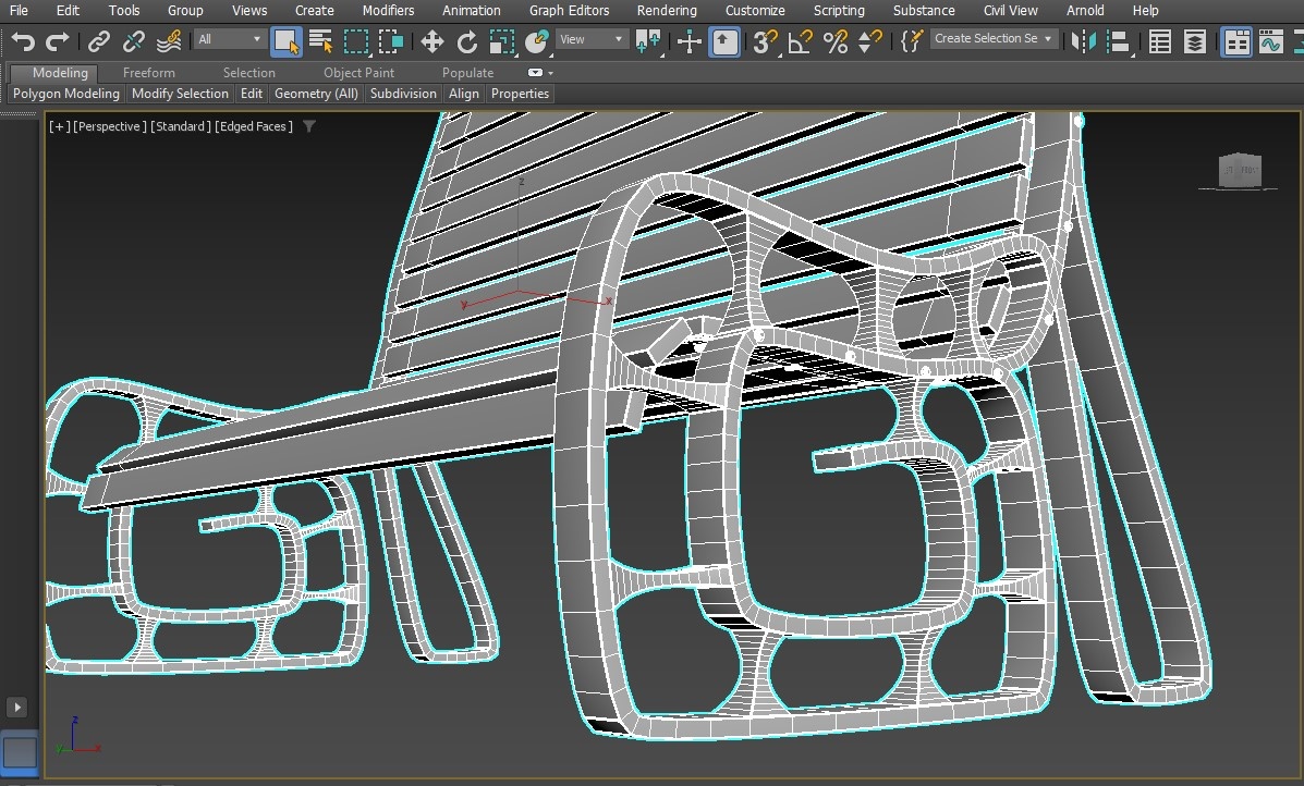 Садовая скамейка 2