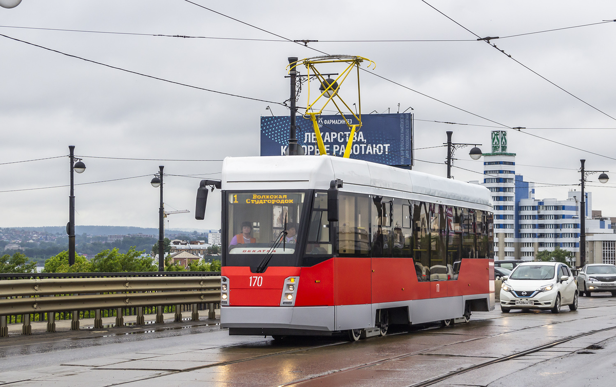 Так выглядит новый, глубоко модернизированный трамвай КТМ 71-605.