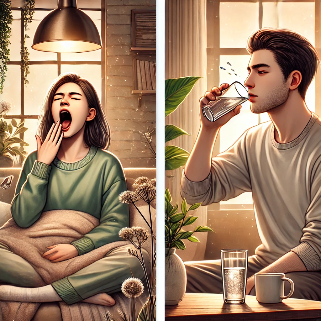 Почему мы зеваем и икаем?