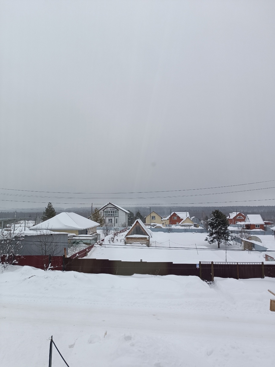 Утренняя деревня