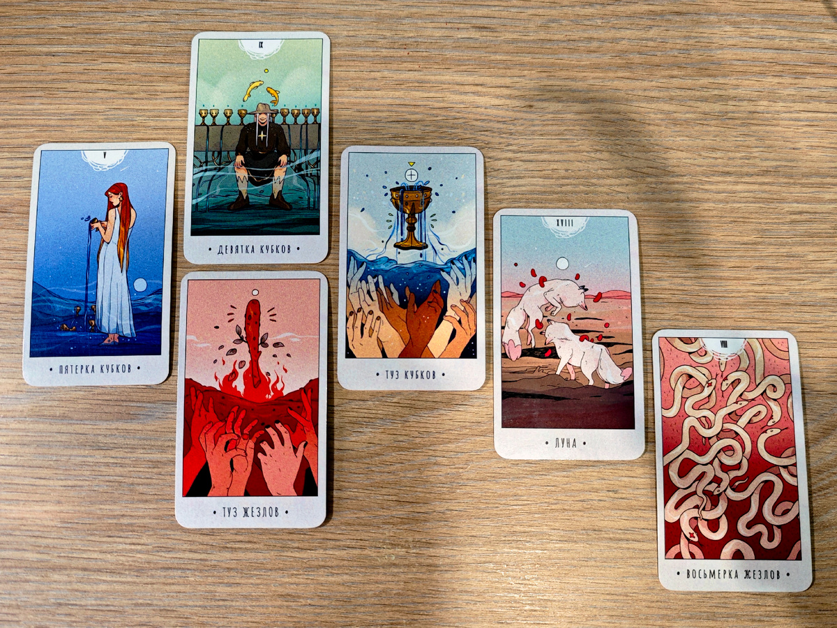 Фото расклада на неделю от автора