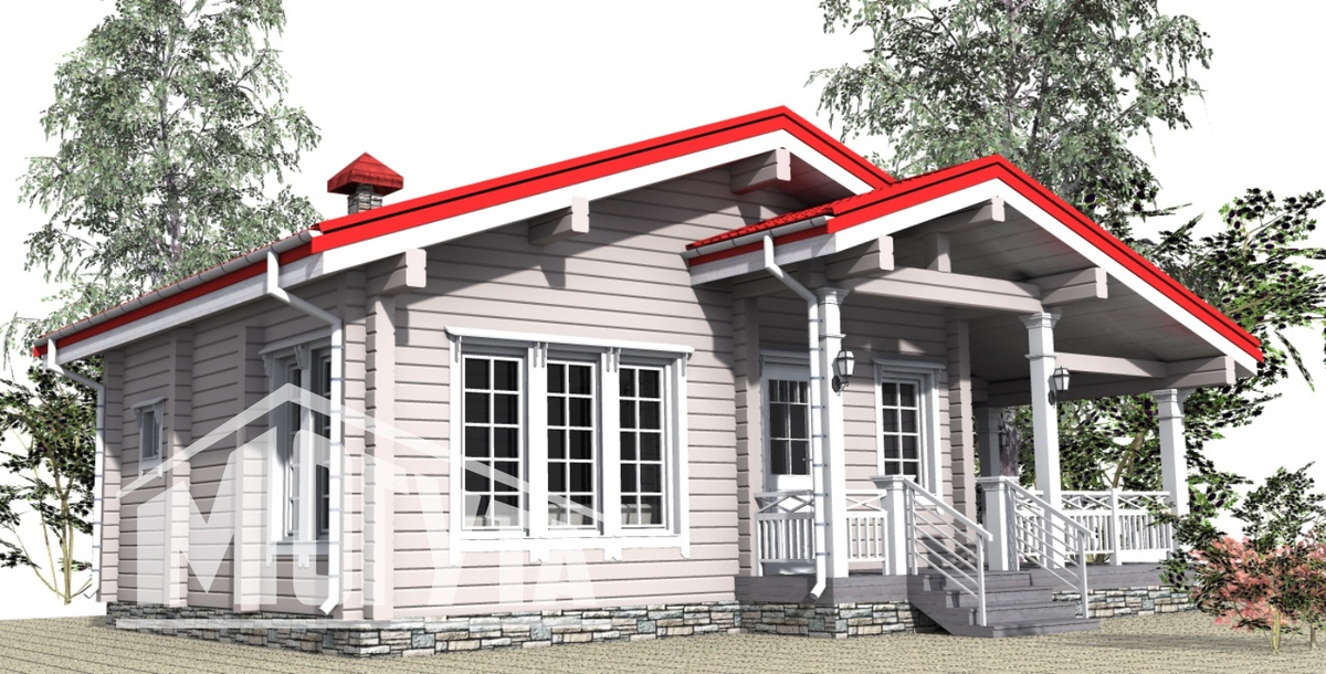 Баня из клееного бруса в Москве могута.рф