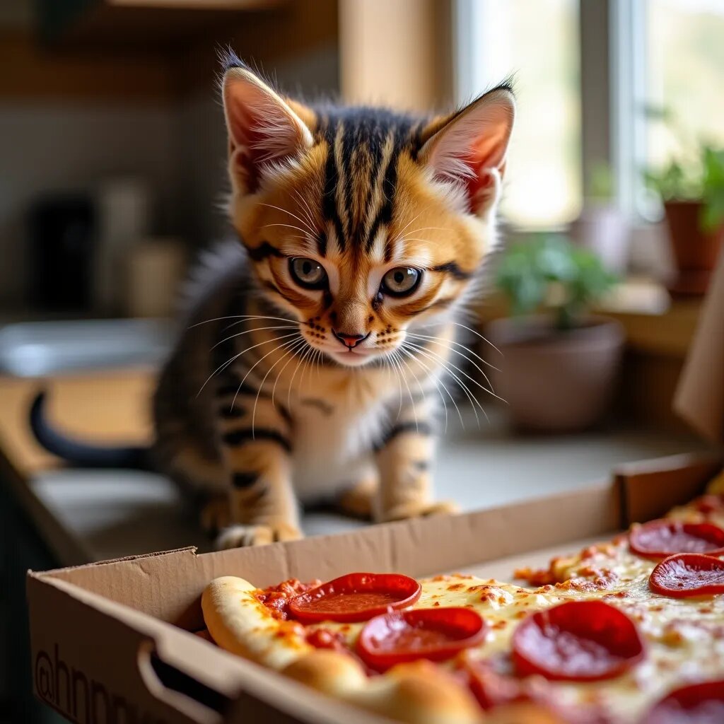 Зефир и пицца