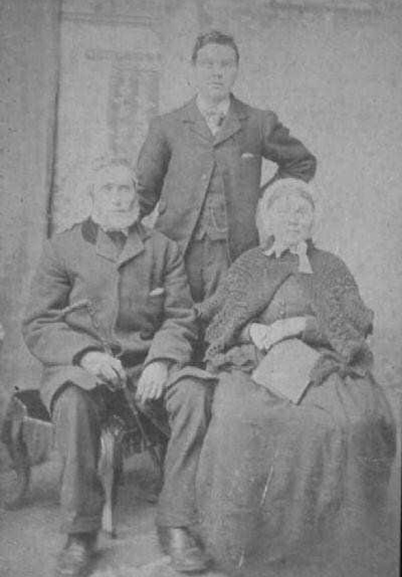 бабушка и дедушка Мэри Энн