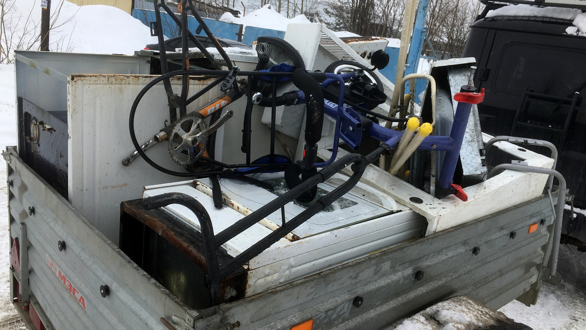 Сбор бытовой техники на утилизацию