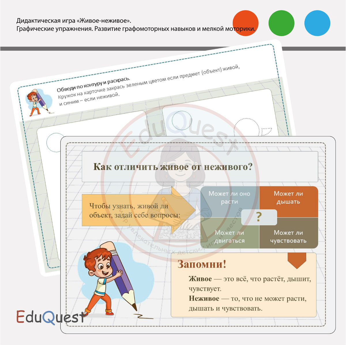 Различие живого и неживого