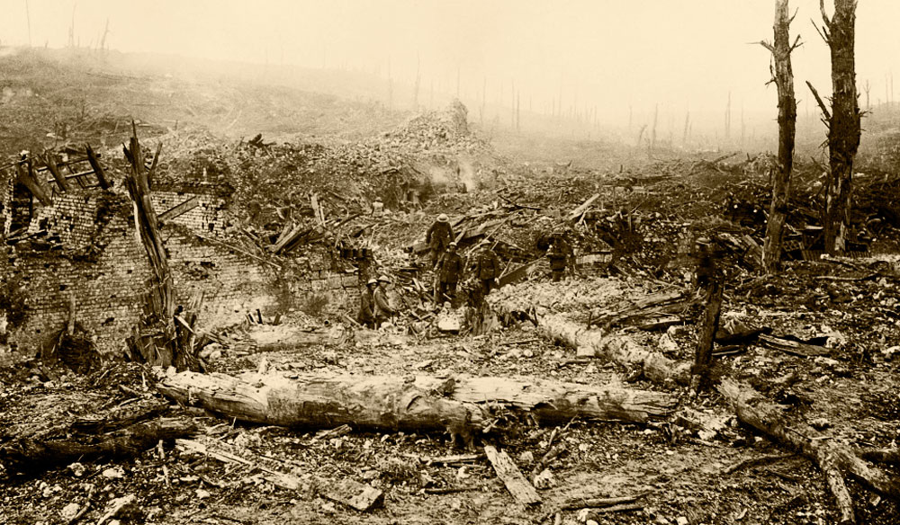 Поле боя Первой мировой