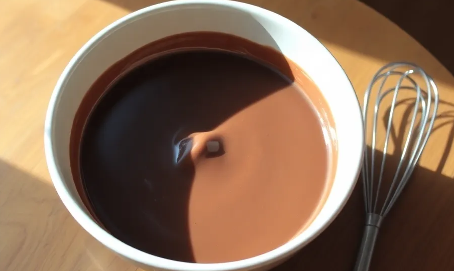 Заварной шоколадный крем