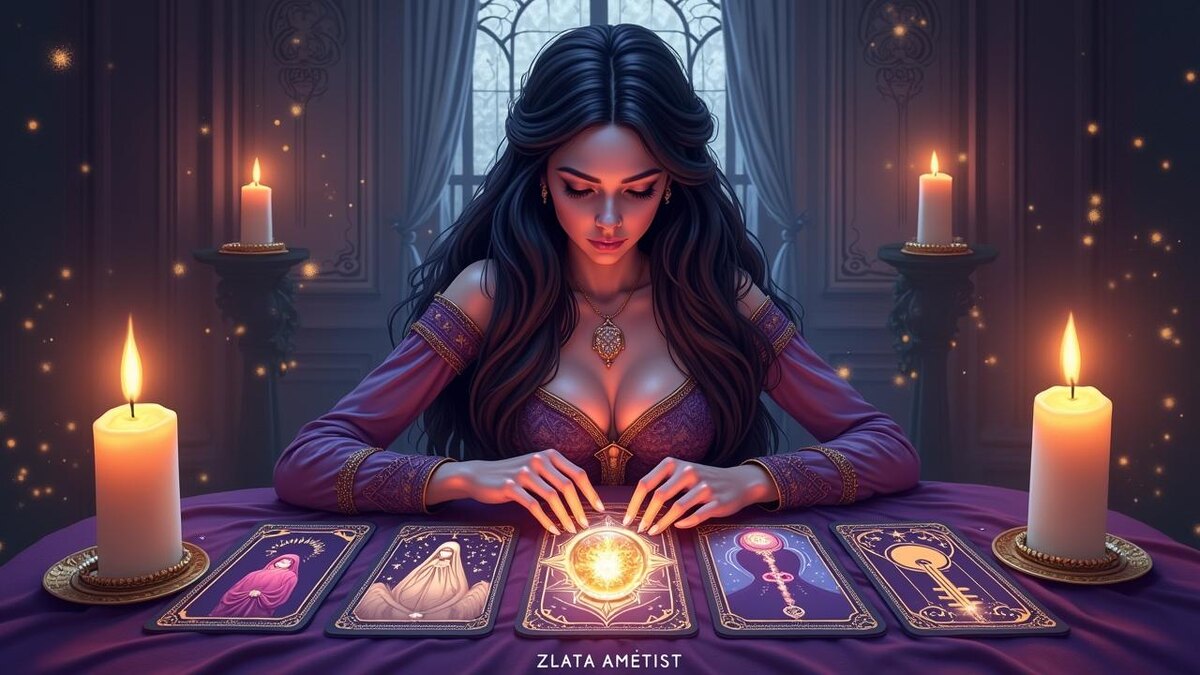    Узнайте, есть ли у него тайные чувства к другой — расклад Таро, который откроет вам глаза! Злата Аметист