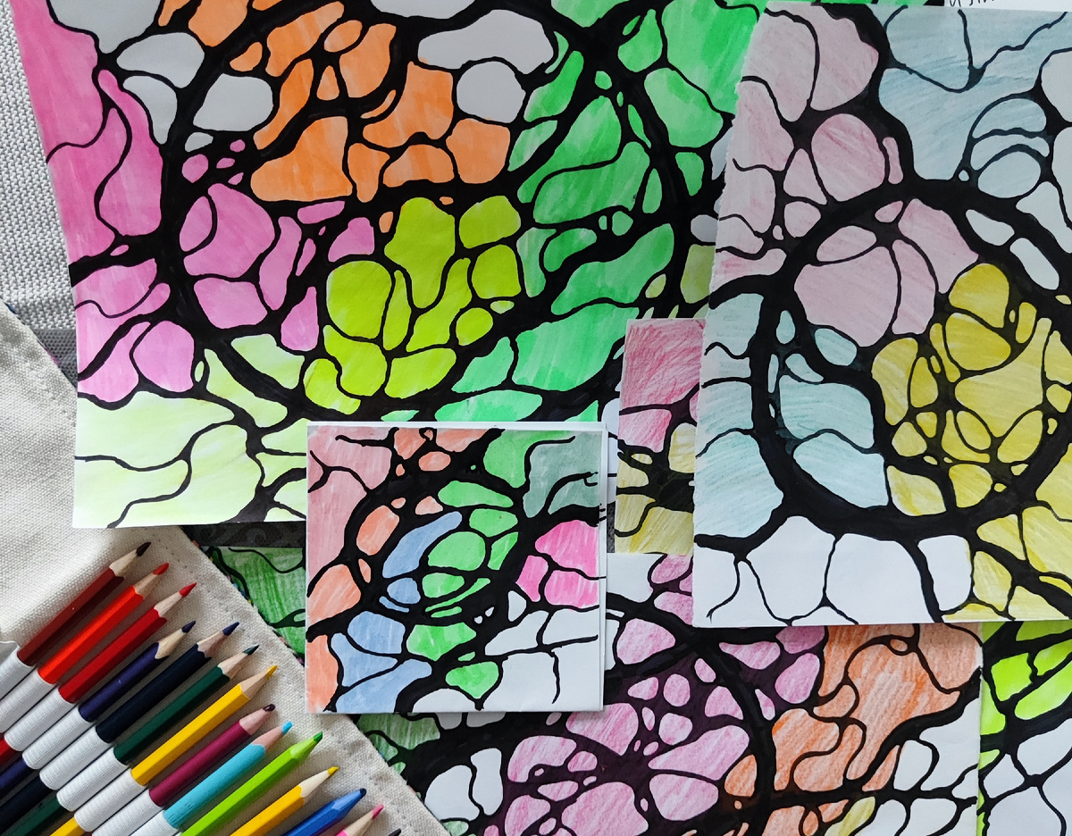 НейроГрафические рисунки Ксении Чигладзе 