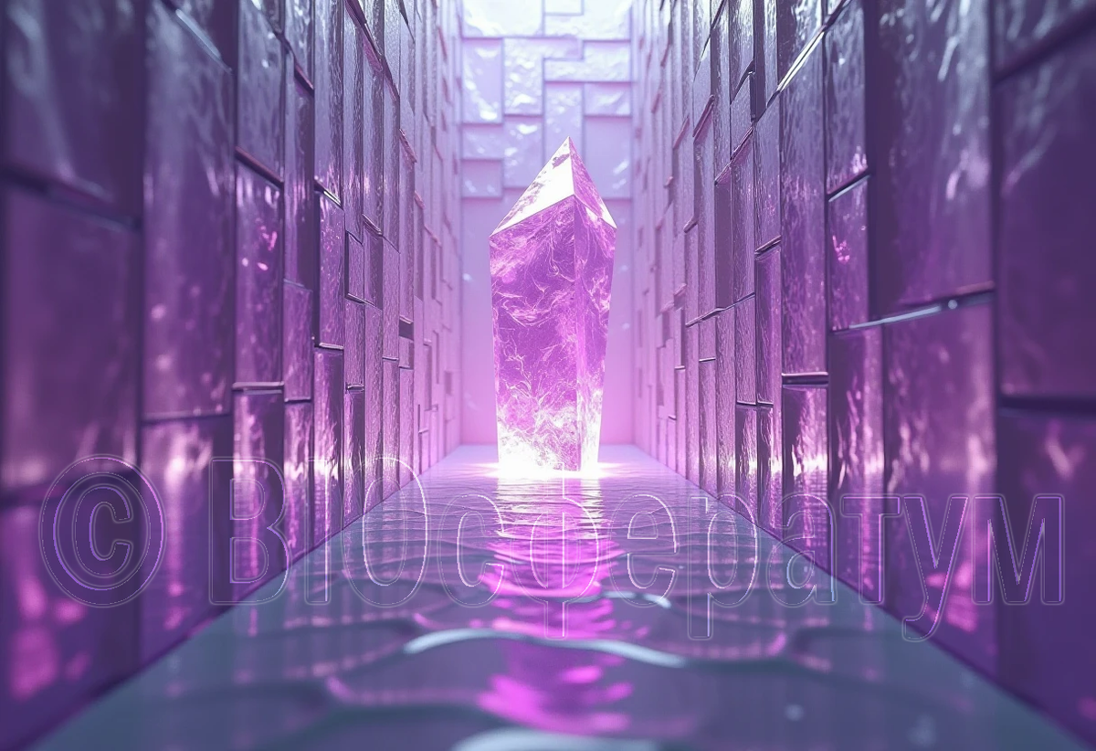 Нужно всего лишь положить руку на кристалл.