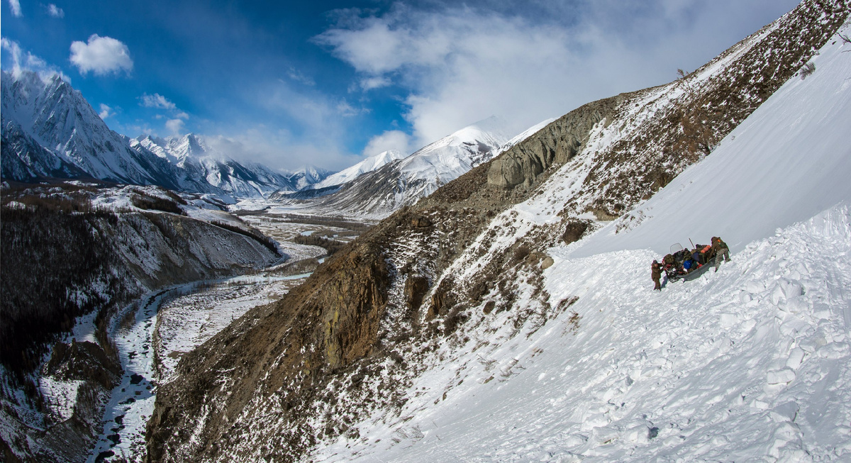 Места обитания ирбиса в Республике Алтай. (с) Игорь Чупин, Владимир Рубинчик, Инна Сидоренко. 