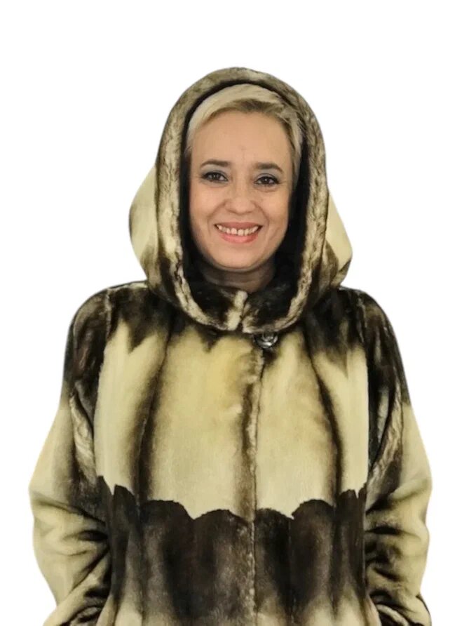 Переделка пальто из норки в куртку. Ателье Ирины Берзиной.