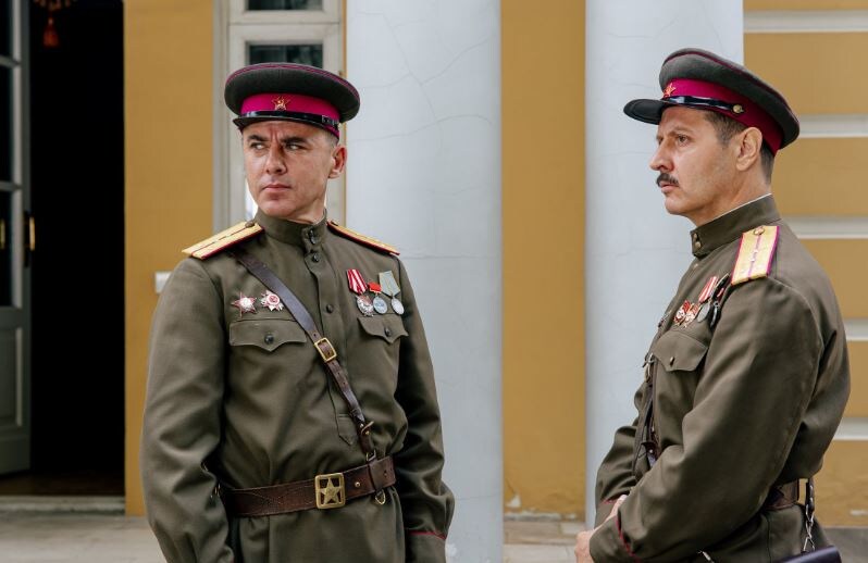 Фрагмент из сериала "СМЕРШ 1944"