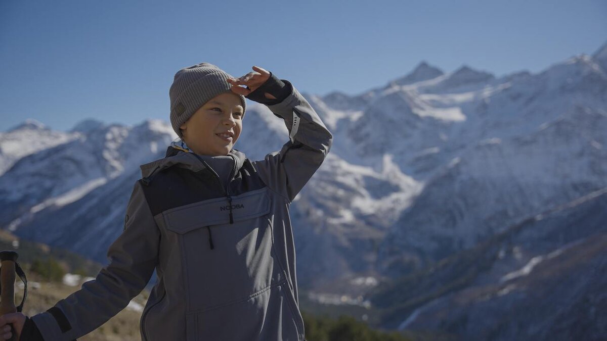 Марк, 8 лет. Он не первый раз в горах и ему уже нравится. Но так было не стразу...