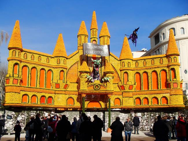 Ментона. Фестиваль Лимона. Фото автора