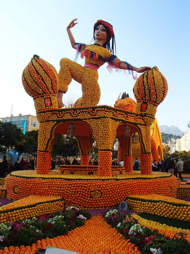 Ментона. Фестиваль Лимона. Фото автора