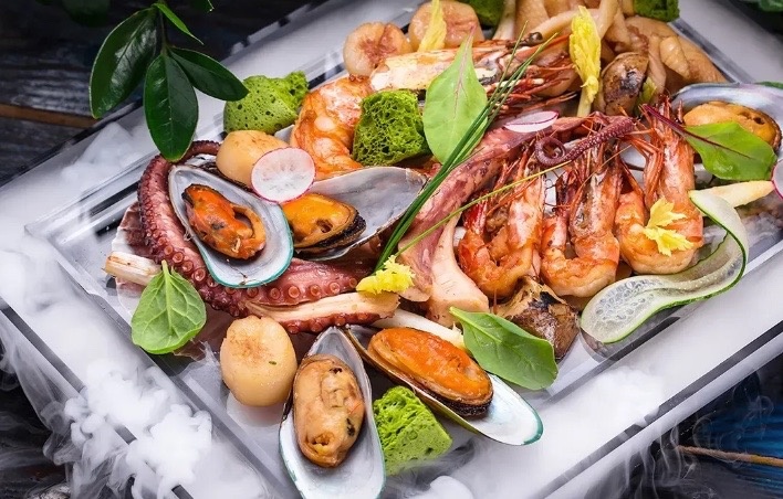 Камчатские морепродукты.