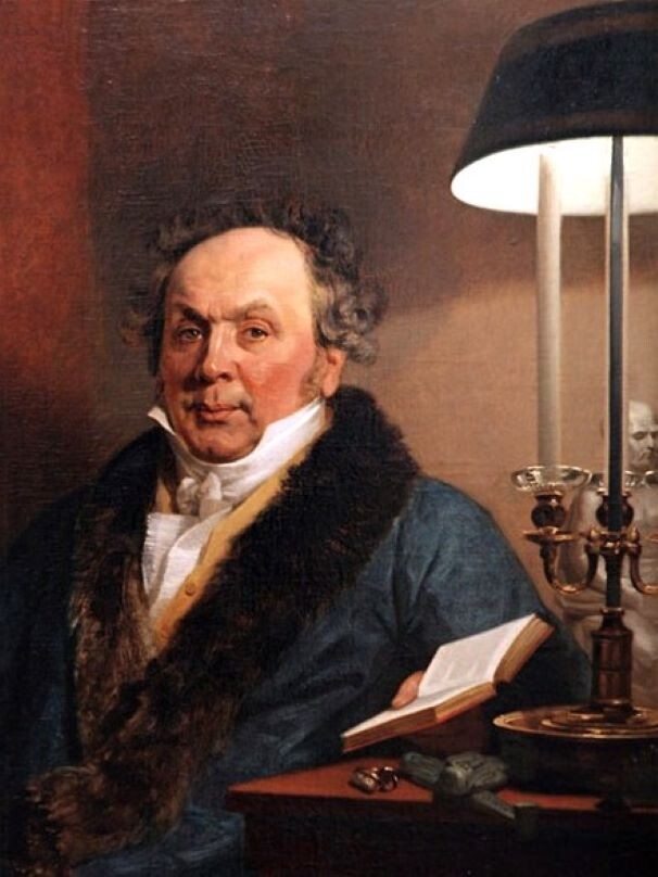 Портрет графа Ф. А. Толстого. Худ. Дж. Доу