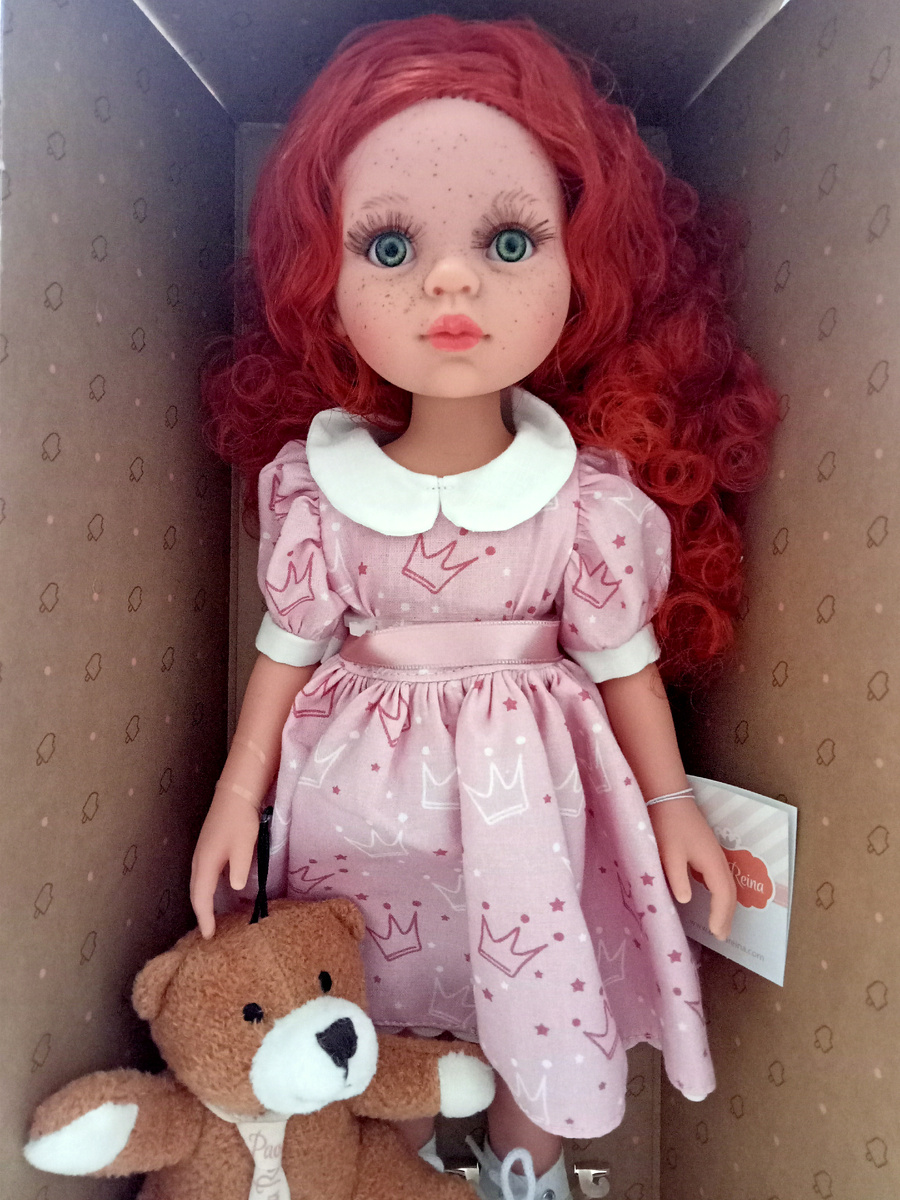 Марга, испанская кукла, которую мне подарила на день рождения подруга Света из Калининграда