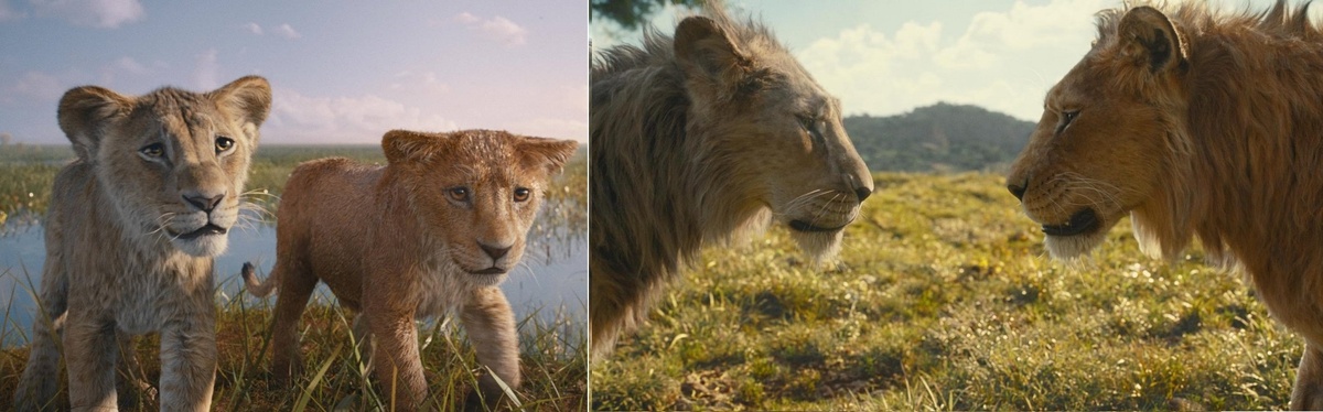 кадры из мультфильма "Муфаса: Король Лев". Така и Муфаса